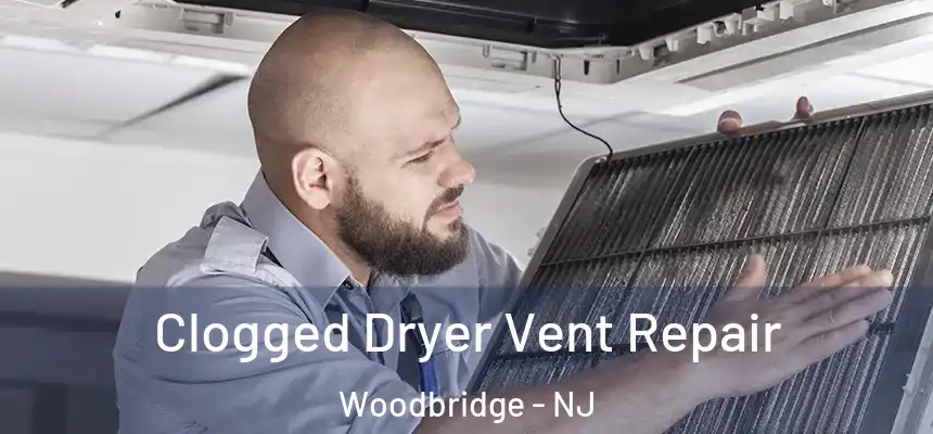 Clogged Dryer Vent Repair Woodbridge - NJ